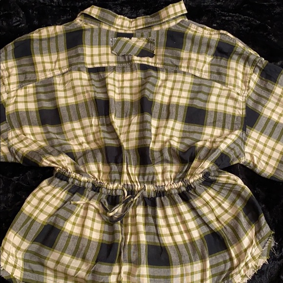 Free People Pacific Dawn Plaid Shirt. XL, M, S, XS - Picture 8 of 14